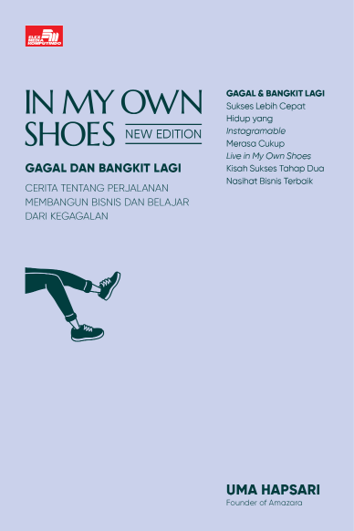 Ebook Turunan: In My Own Shoes - New Edition: Gagal dan Bangkit Lagi