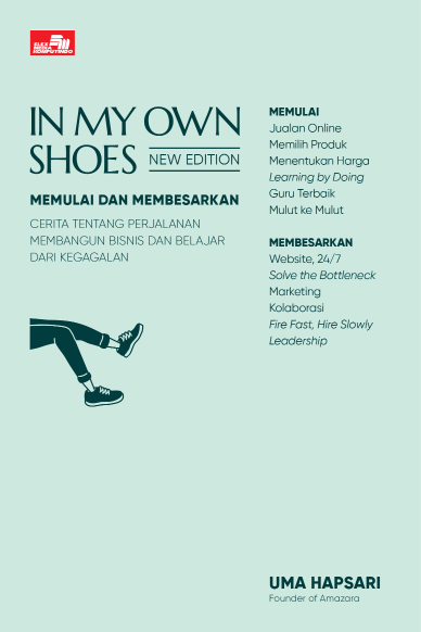Ebook Turunan: In My Own Shoes - New Edition: Memulai dan Membesarkan