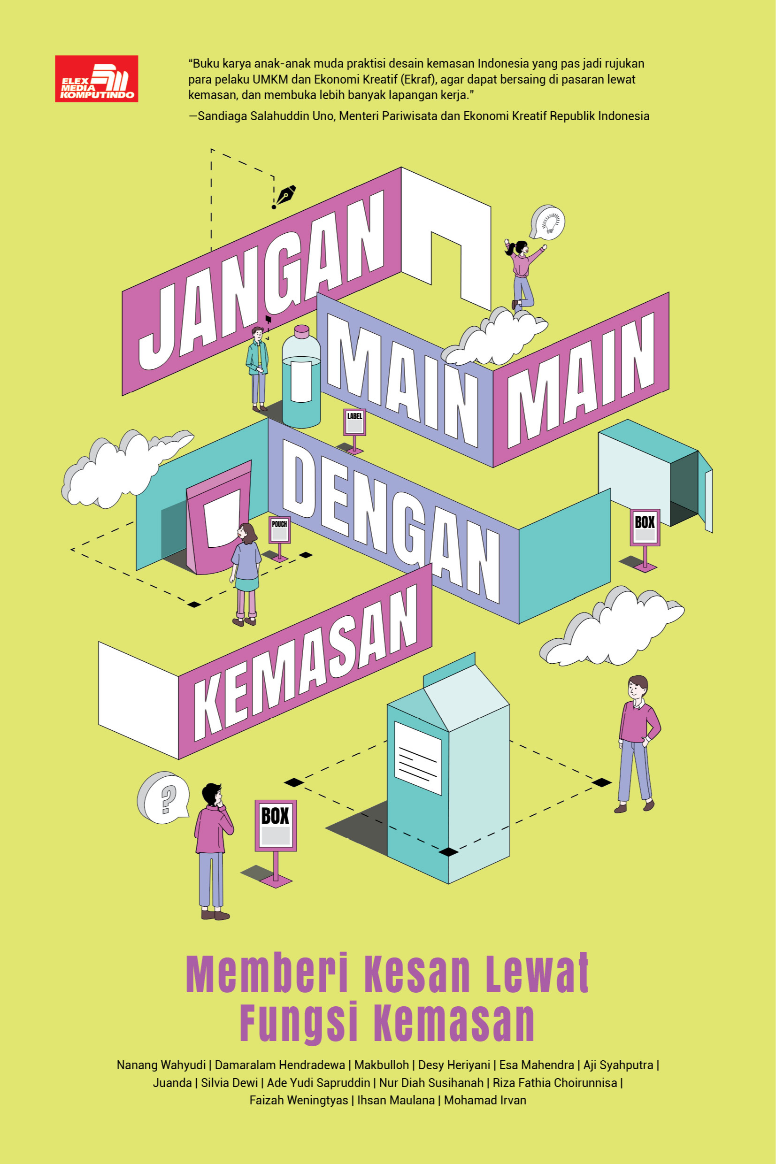 Ebook Turunan: Jangan Main-Main dengan Kemasan: Memberi Kesan Lewat Fungsi Kemasan