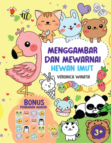 Menggambar dan Mewarnai Hewan Imut