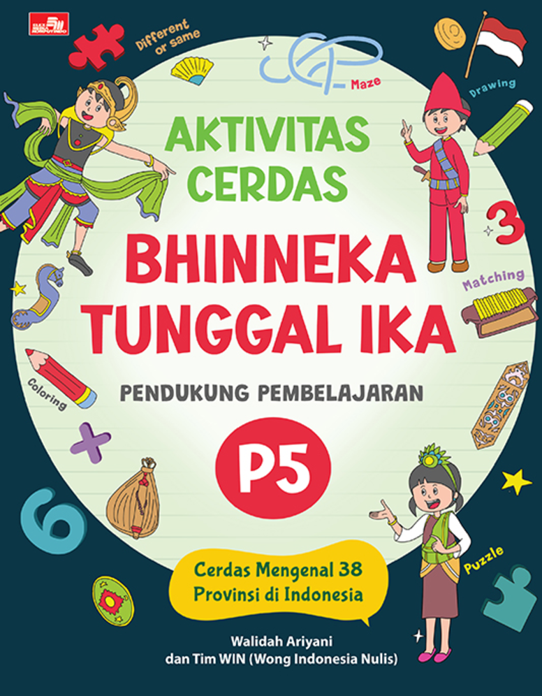 Aktivitas cerdas Bhinneka Tunggal Ika Pendukung Pembelajaran P5
