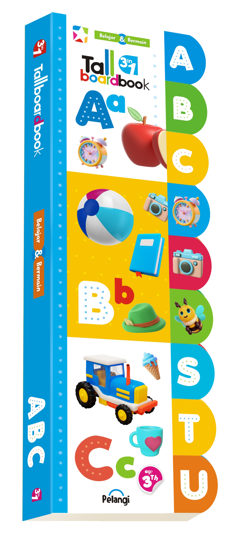Opredo Tall Board Book Belajar dan Bermain : ABC