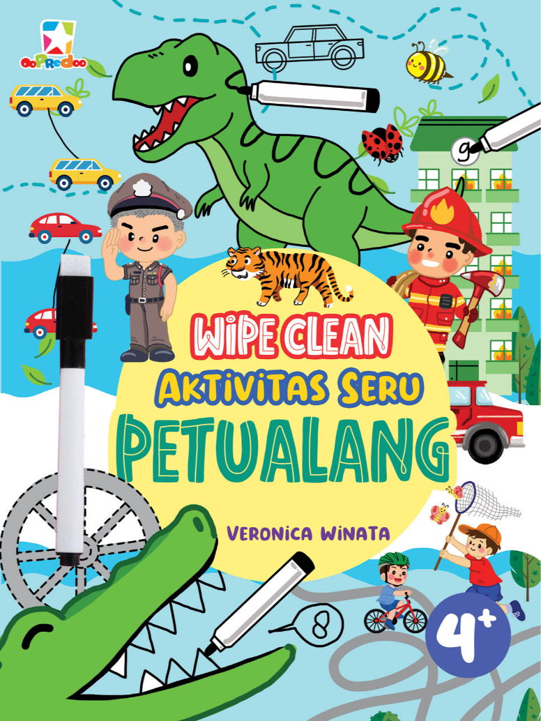 Opredo Wipe Clean Aktivitas Seru Petualang