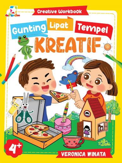 Opredo Creative Workbook Gunting Lipat Tempel Kreatif