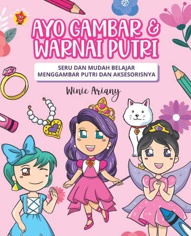 Ayo Gambar dan Warnai Putri