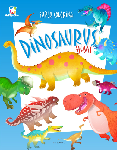 Opredo Super Coloring : Dinosaurus Hebat