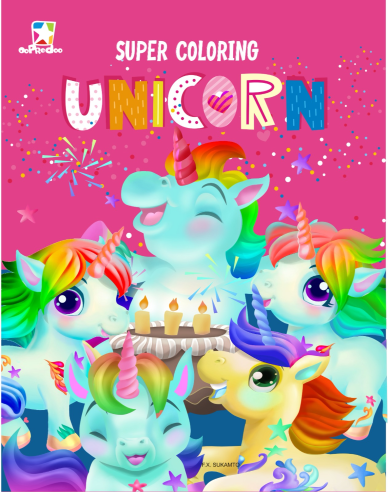 Opredo Super Coloring : Super Unicorn