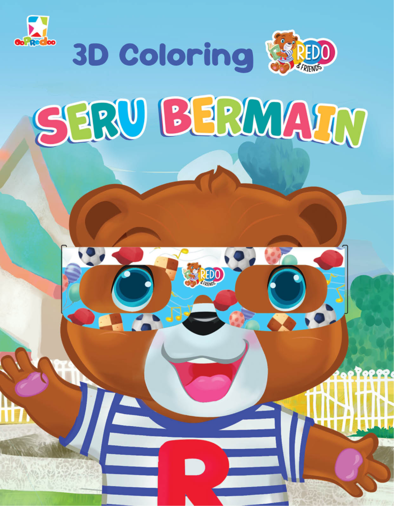 Opredo 3D Coloring Redo & Friends - Seru Bermain