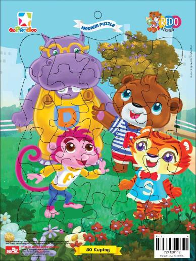 Opredo  Medium Puzzle Redo & Friends : Pesta Kecil