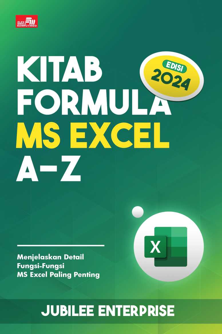Kitab Formula MS Excel A-Z (Edisi 2024)
