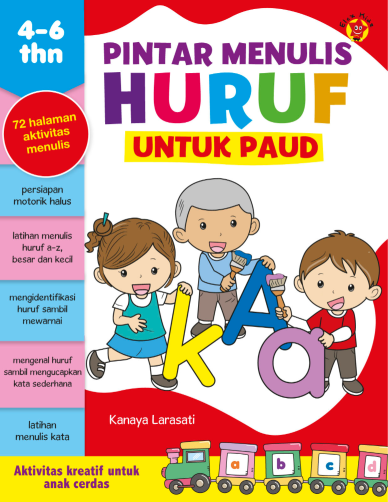 Pintar Menulis Huruf untuk PAUD