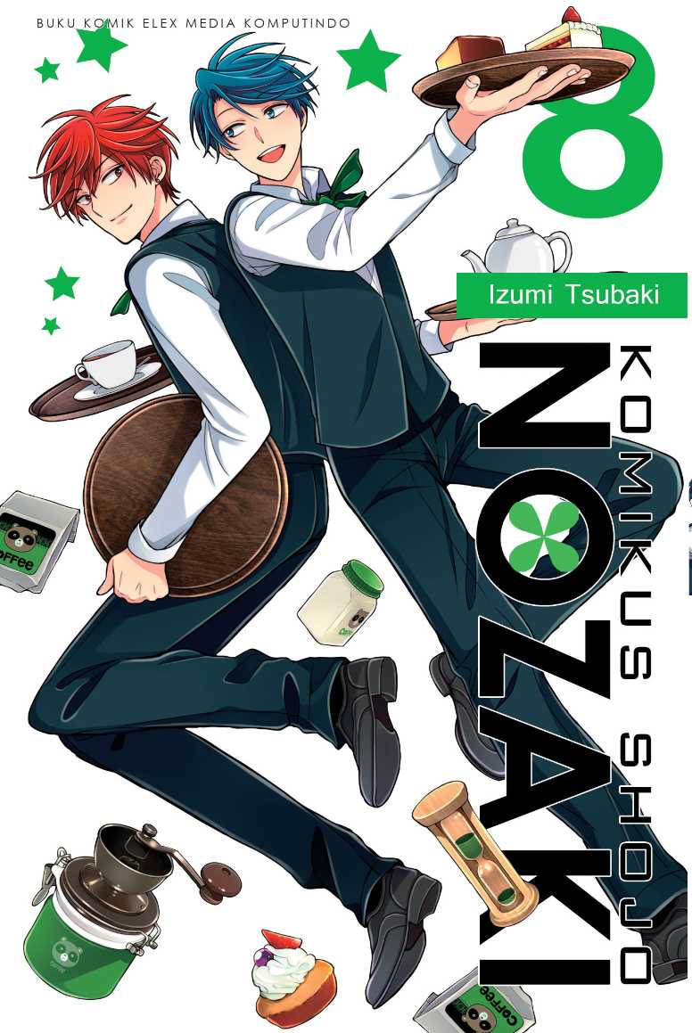 Komikus Shojo Nozaki 08 (Terbit Ulang)