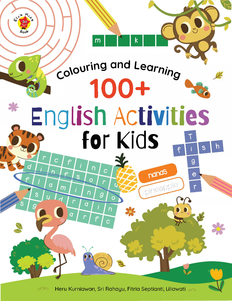 100+ Colouring and Learning English Activities for Kids