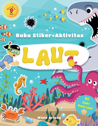 Buku Stiker + Aktivitas: Laut