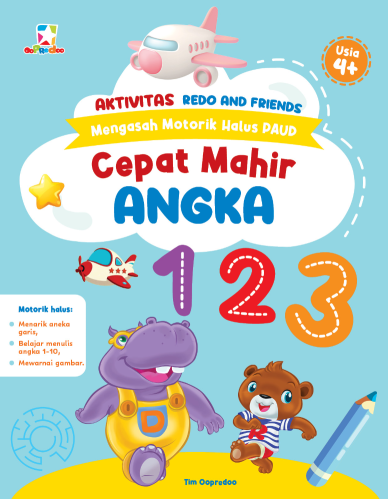 Aktivitas Redo and Friends Mengasah Motorik Halus PAUD Cepat Mahir Angka