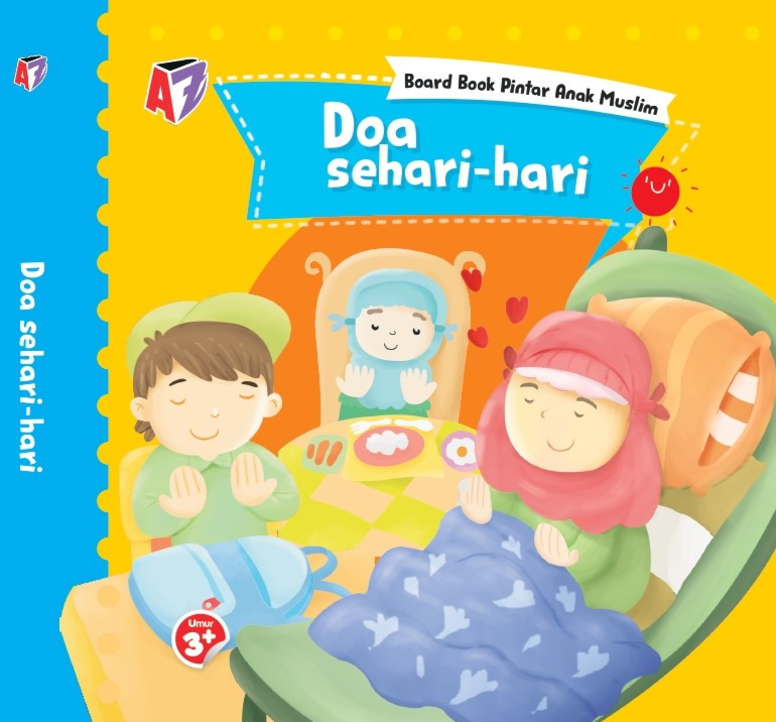 AZ Board book Pintar Anak Muslim : Doa sehari-hari (Imprint AZ)