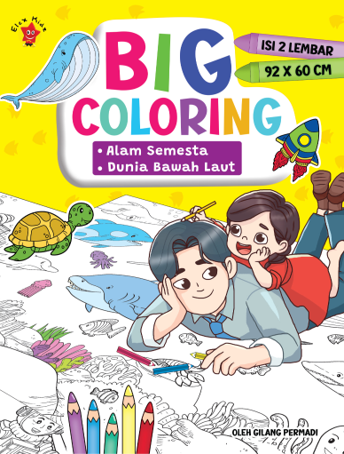 Big Coloring Alam Semesta Dunia Bawah Laut