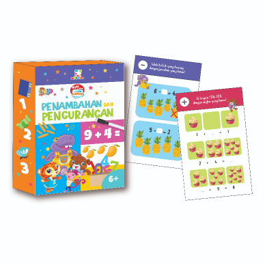 Opredo Wipe Clean Flash Cards Redo & Friends: Penambahan & Pengurangan