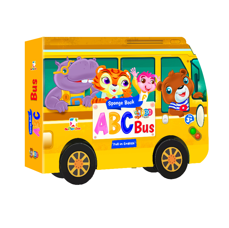 Opredo Sponge Book Redo & Friends - ABC Bus
