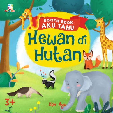 Opredo Board Book Aku Tahu: Hewan di Hutan