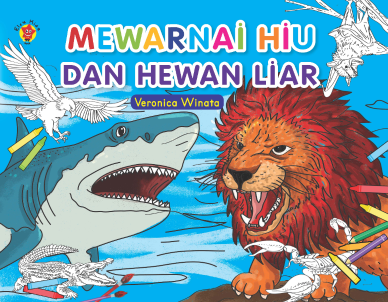 Mewarnai Hiu dan Hewan Liar