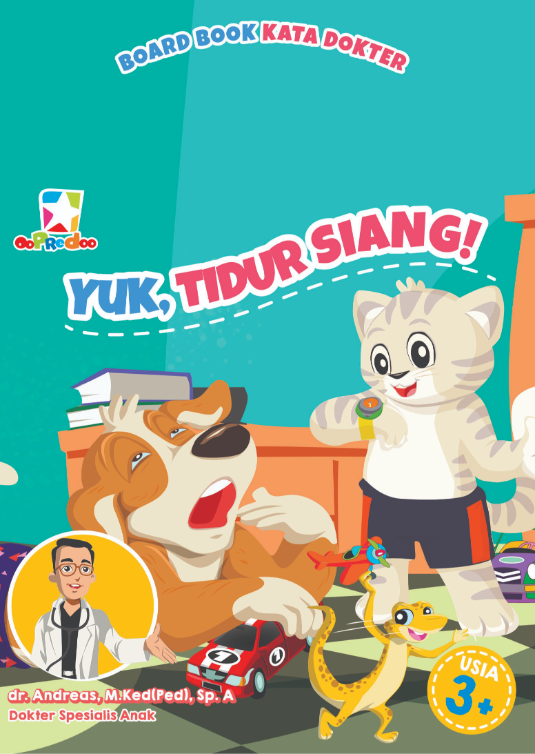 Opredo Board Book Kata Dokter: Yuk, Tidur Siang!