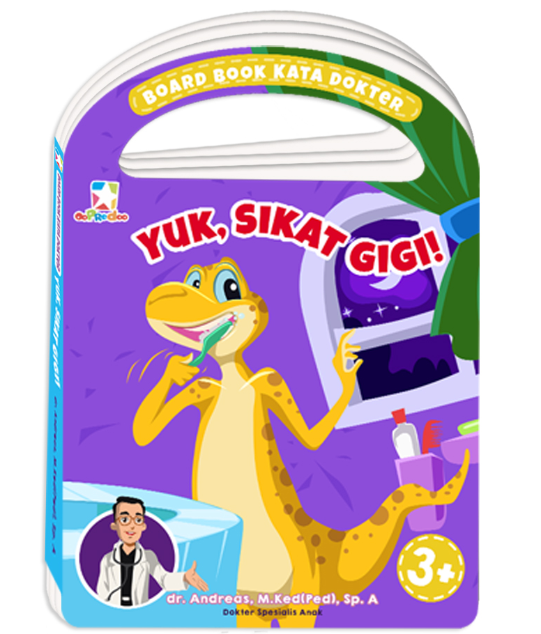 Opredo Board Book Kata Dokter: Yuk, Sikat Gigi!