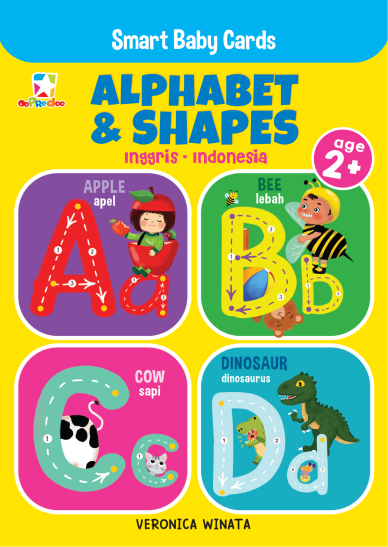 Opredo Smart Baby Cards: Alphabet & Shapes