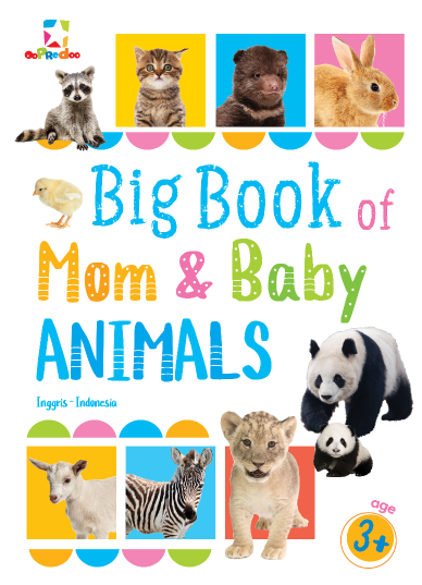 Opredo Big Book of Mom and Baby Animals