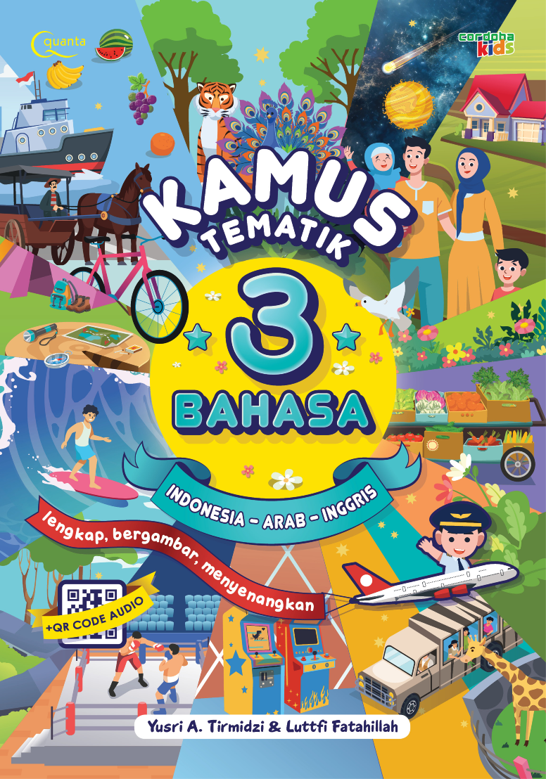 Kamus Tematik 3 Bahasa Indonesia-Arab-Inggris