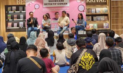 Serunya “Showcase Detektif Conan” di Bandung